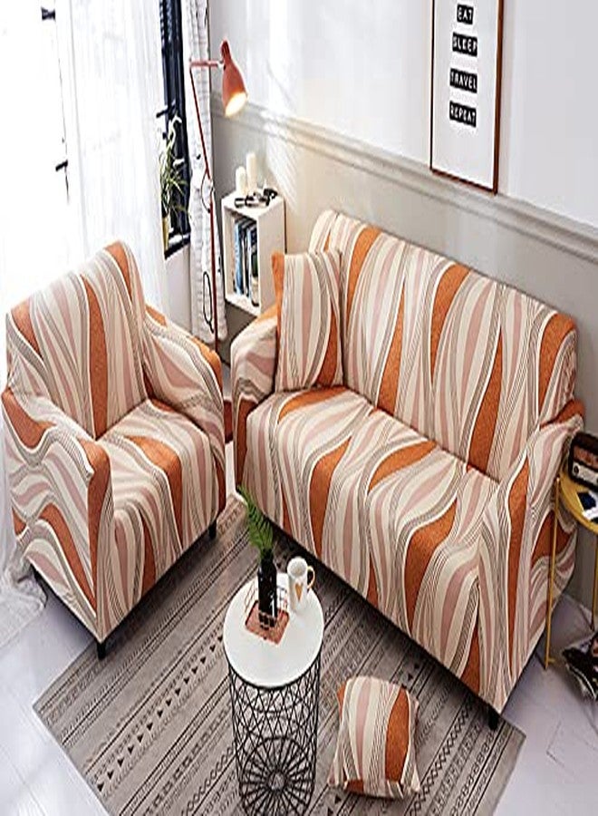 MIDODO Printed Sofa Cover Stretch Couch Covers Patterned Slipcovers for Armchair (SX, Armchair) - Image 2